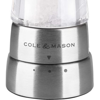 Cole&Mason - Мельница для соли DERWENT 19 см блестящий хром