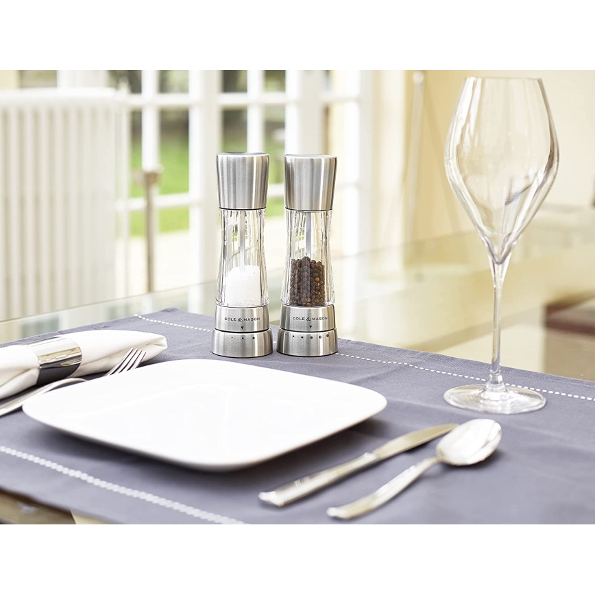 Cole&Mason - Млинок для перцю DERWENT 19 см блискучий хром