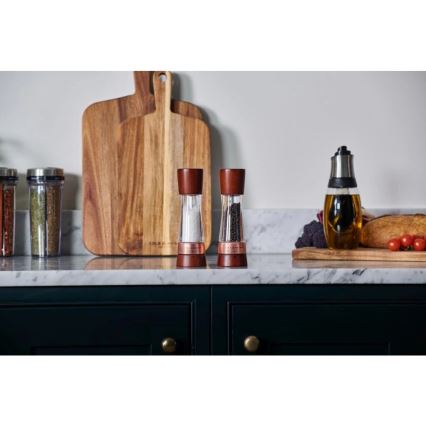 Cole&Mason - Набір млинів для солі та перцю DERWENT 2 шт. 19 см бук/коричневий