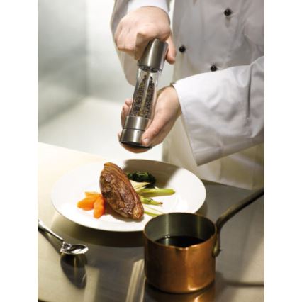 Cole&Mason - Набір млинків для солі та перцю DERWENT 2 шт. 19 см блискучий хром