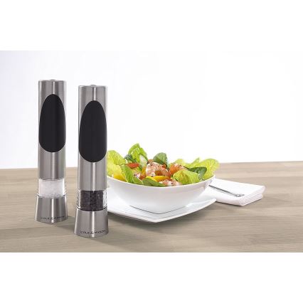 Cole&Mason - Набор электрических мельниц для соли и перца RICHMOND 2 шт. 6xAAA