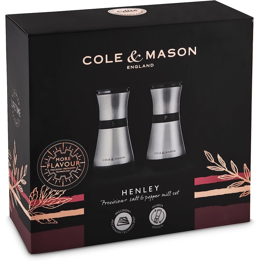 Cole&Mason - Набор мельниц для соли и перца HENLEY 2 шт. 13,5 см