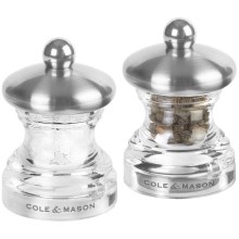 Cole&Mason - Набор мельниц для соли и перца BUTTON 2 шт. 6,5 см