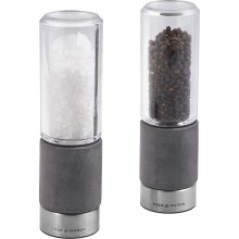 Cole&Mason - Набір млинків для солі та перцю REGENT CONCRETE 2 шт. бетон 18 см