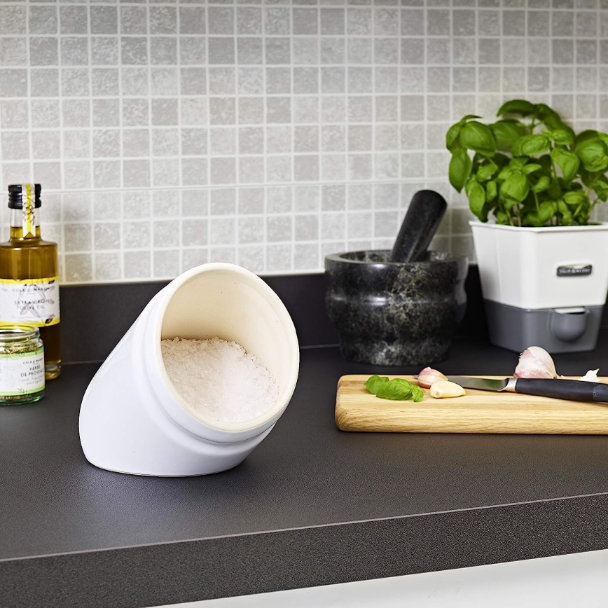 Cole&Mason - Сільничка керамічна WHITMORE