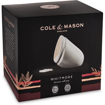 Cole&Mason - Керамический контейнер для соли WHITMORE