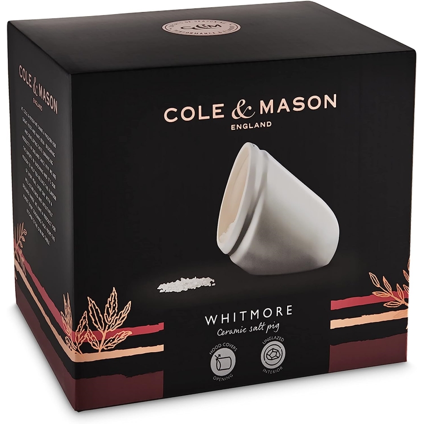 Cole&Mason - Керамический контейнер для соли WHITMORE