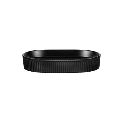 COMAD BEYOND 3 BLACK (E-6531) - Раковина на столешницу BEYOND 56x36 см керамика/матовый черный