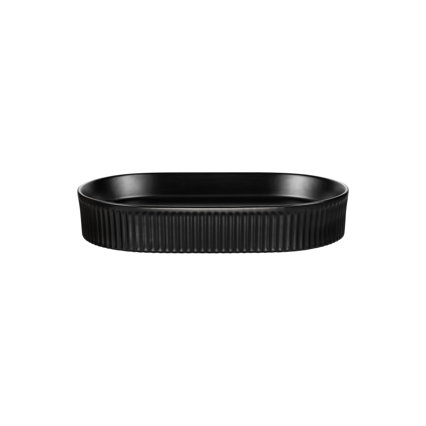 COMAD BEYOND 3 BLACK ( E-6531 ) - Умивальник накладний (на стільницю) BEYOND 56x36 см кераміка/матовий чорний