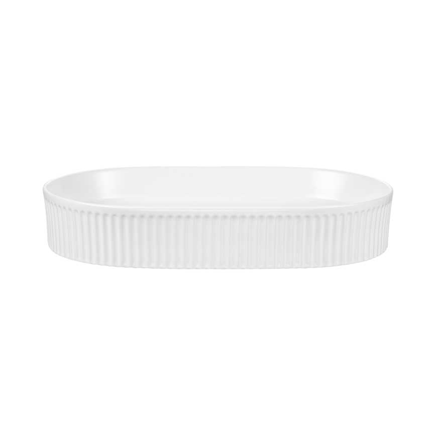 COMAD BEYOND 3 WHITE ( E-6531 ) - Умивальник накладний (на стільницю) BEYOND 56x36 см кераміка/глянцевий білий