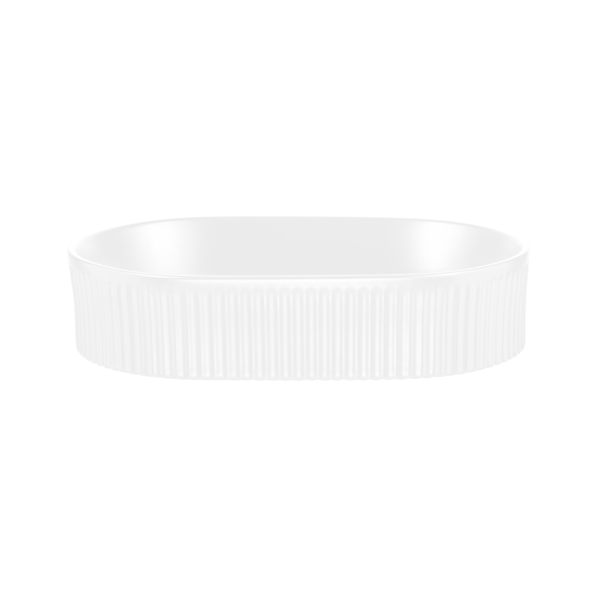 COMAD BEYOND 5 WHITE (E-6564) - Раковина на столешницу BEYOND 48x32,5 см керамика/матовый белый