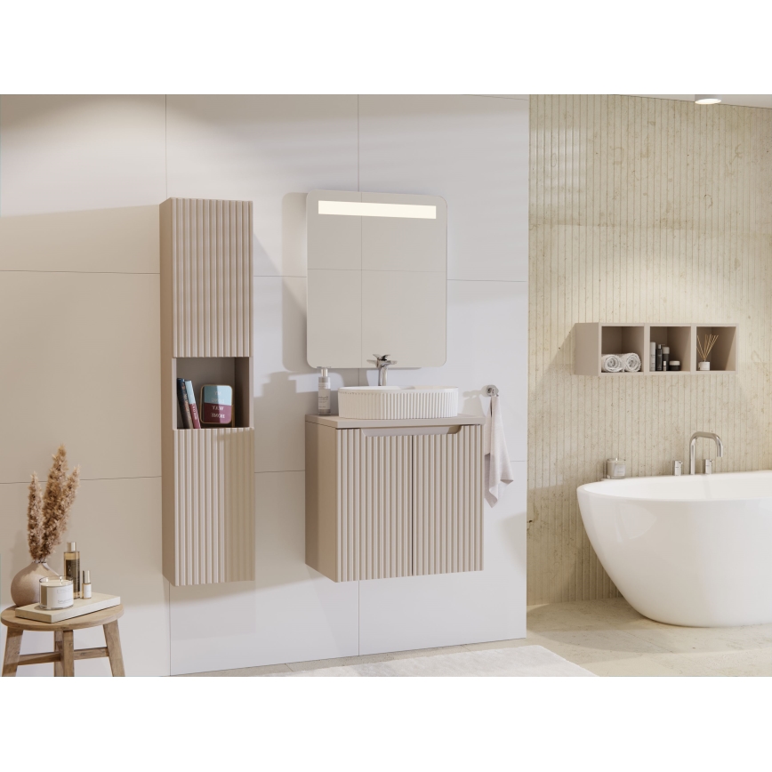 COMAD BEYOND 5 WHITE ( E-6564 ) - Умивальник накладний (на стільницю) BEYOND 48x32,5 см кераміка/матовий білий