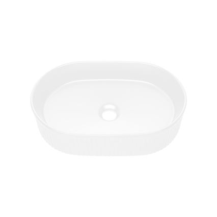 COMAD BEYOND 5 WHITE ( E-6564 ) - Умивальник накладний (на стільницю) BEYOND 48x32,5 см кераміка/матовий білий