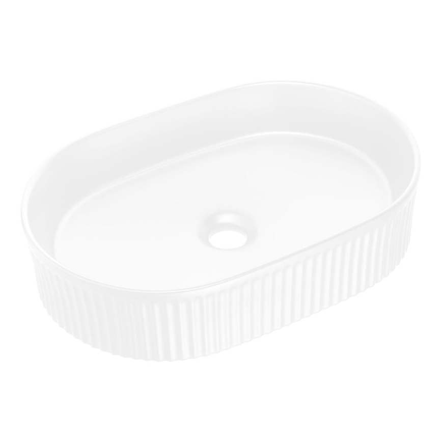 COMAD BEYOND 5 WHITE ( E-6564 ) - Умивальник накладний (на стільницю) BEYOND 48x32,5 см кераміка/матовий білий