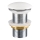 COMAD CLICK-CLACK T201-3 - Відведення для умивальника CLICK-CLACK діаметр 7 см глянцевий білий