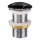 COMAD CLICK-CLACK T201M-B2-3 - Слив для умывальника CLICK-CLACK диаметр 7 см матовый черный