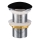 COMAD CLICK-CLACK T201M-B2-3 - слив для умывальника CLICK-CLACK, диаметр 7 см, матовый чёрный