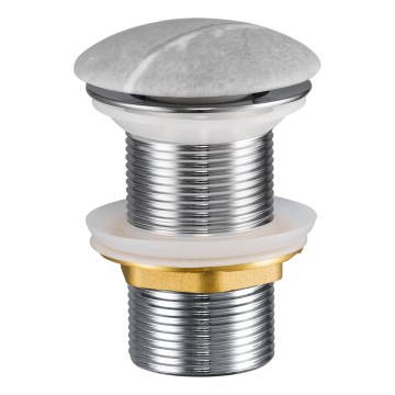 COMAD CLICK-CLACK T201M-H1-3 - Слив для умывальника CLICK-CLACK диаметр 7 см матовый серый