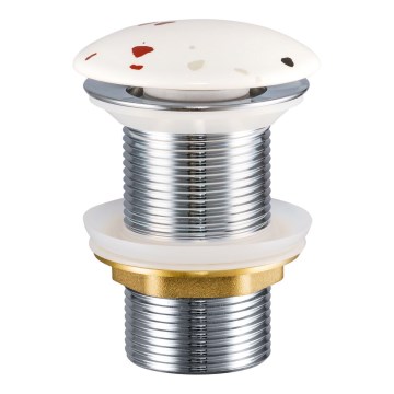 COMAD CLICK-CLACK T201M-W21-3 - Слив для умывальника CLICK-CLACK диаметр 7 см матовый терраццо