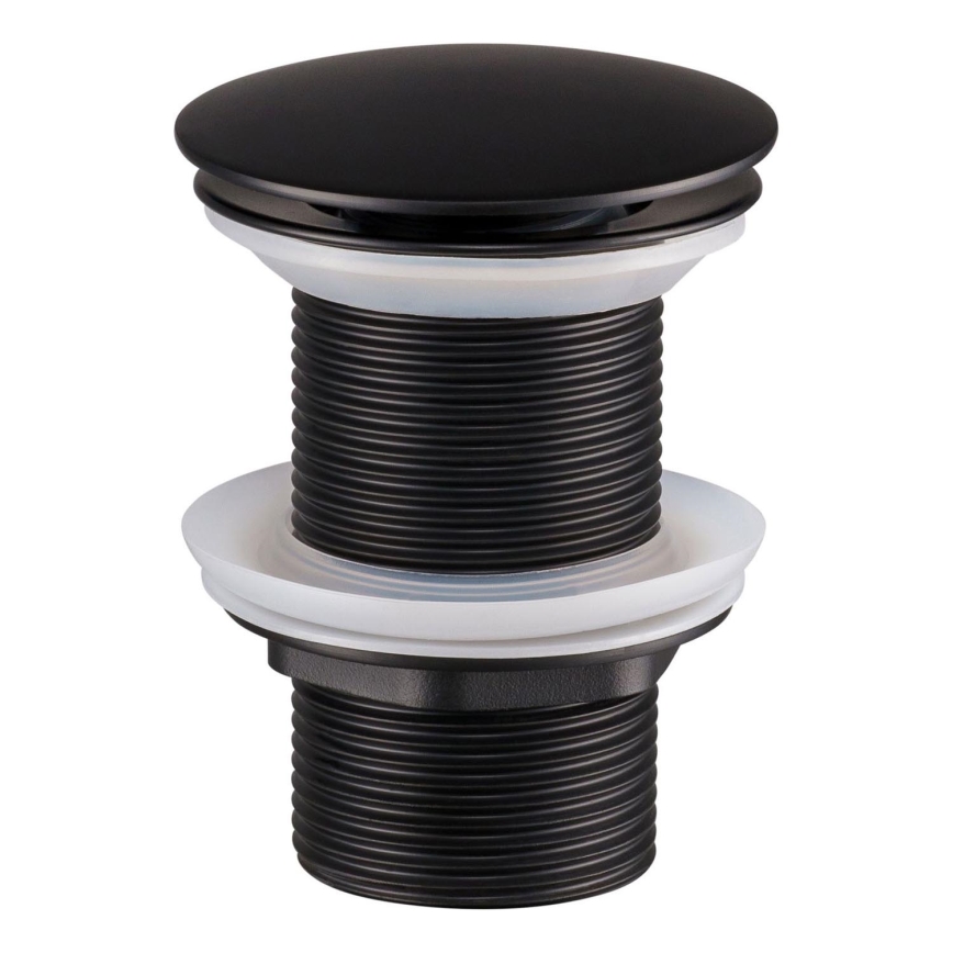 COMAD CLICK-CLACK T201MBG-3 - Слив для умывальника CLICK-CLACK диаметр 7 см матовый черный
