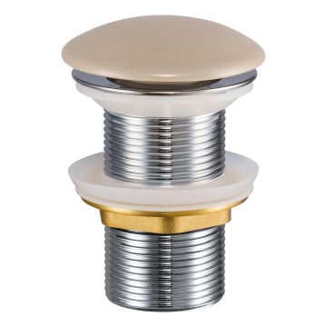 COMAD CLICK-CLACK T201MC-3 - Слив для умывальника CLICK-CLACK диаметр 7 см матовый капучино