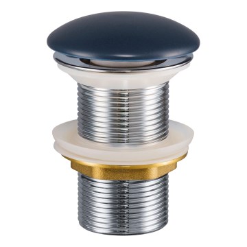 COMAD CLICK-CLACK T201MNB-3 - Слив для умывальника CLICK-CLACK диаметр 7 см матовый темно-синий