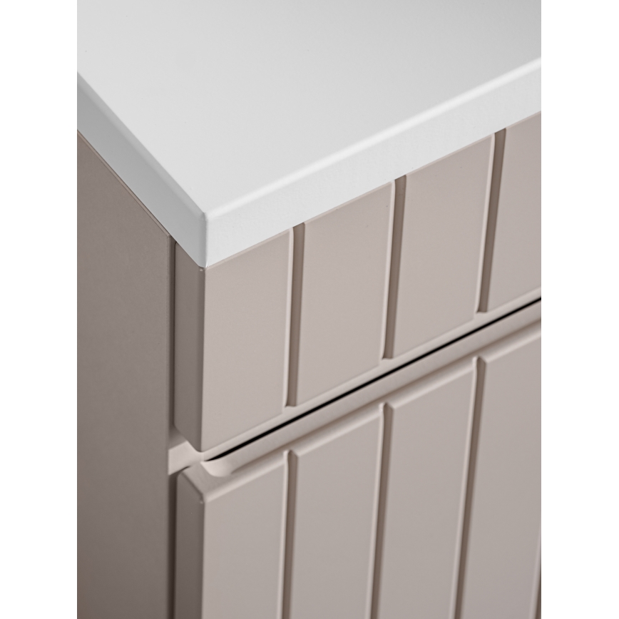 COMAD ICONIC CASHMERE 82-60-D-1S - Тумба под раковину ICONIC 46x60 см бежевого цвета