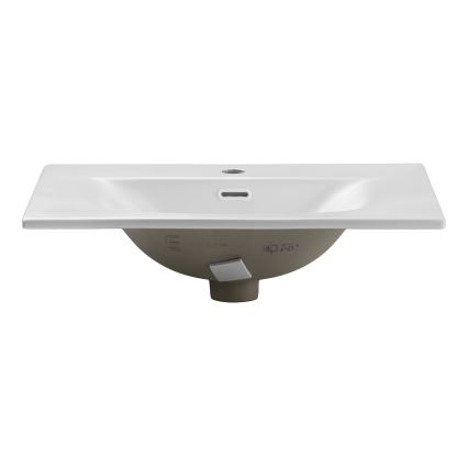 COMAD SKY 1 60 DP MATT WHITE - Вбудований у стільницю умивальник SKY 46x61 см, матовий білий