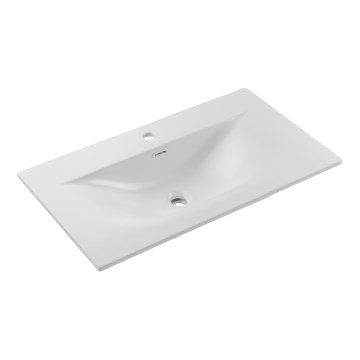 COMAD SKY 1 80 DP MATT WHITE - Вбудована раковина SKY 46x81 см, матова біла