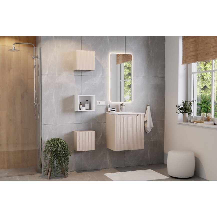 COMAD SKY 3 50CM DP (E-8099-3-50) - Врезной умывальник SKY 51x40 см керамика/матовый белый