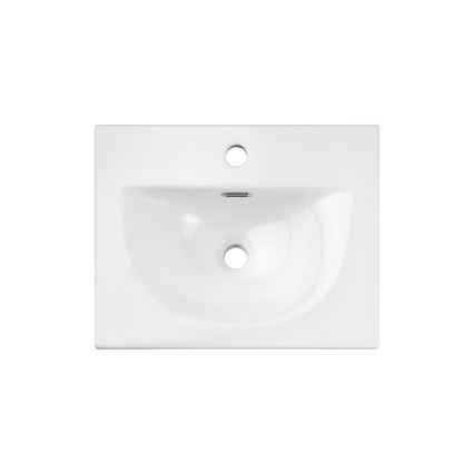COMAD SKY 3 50CM DP (E-8099-3-50) - Врезной умывальник SKY 51x40 см керамика/матовый белый