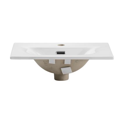 COMAD SKY 3 50CM DP (E-8099-3-50) - Врезной умывальник SKY 51x40 см керамика/матовый белый