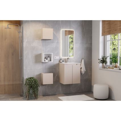 COMAD SKY 3 60CM DP (E-8099-3-60) - Врезной умывальник SKY 61x40 см керамика/матовый белый