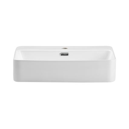 COMAD TRUST 2 WHITE ( E-6282 ) - Умивальник накладний (на стільницю) TRUST 55x38 см кераміка/глянцевий білий