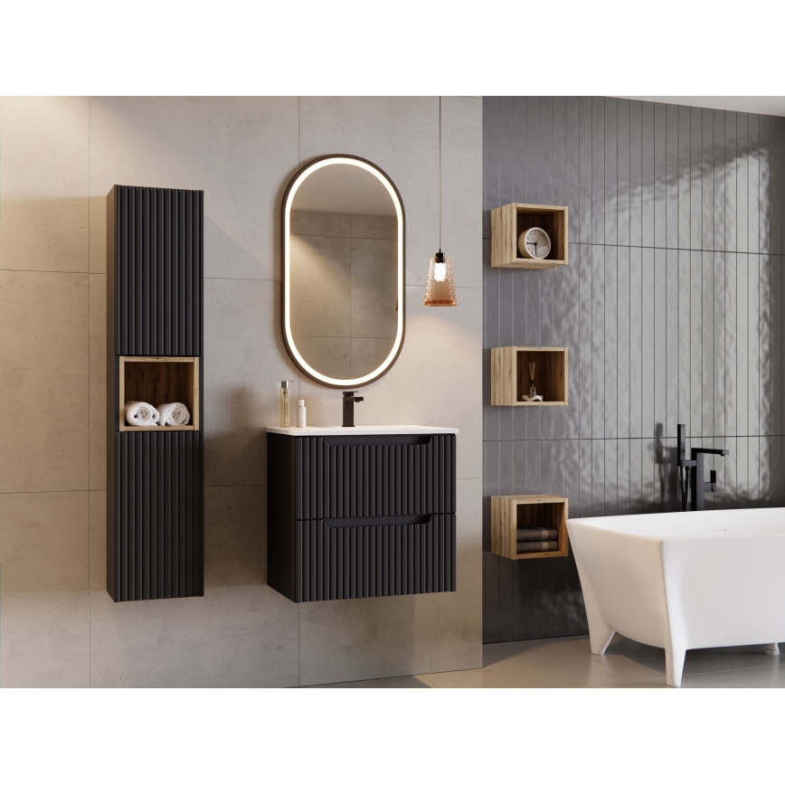 COMAD UM-2050RB DANCE 50 DP - Врезной умывальник DANCE 52x40 см керамика/матовый белый