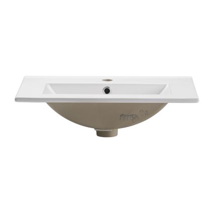 COMAD UM-2060RB DANCE 60 - Врезной умывальник DANCE 62x40 см керамика/блестящий белый
