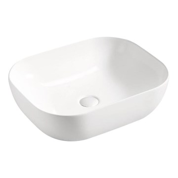 COMAD UM-6254 SMILE 50 DP - Раковина на столешницу SMILE 50x40 см керамика/блестящий белый