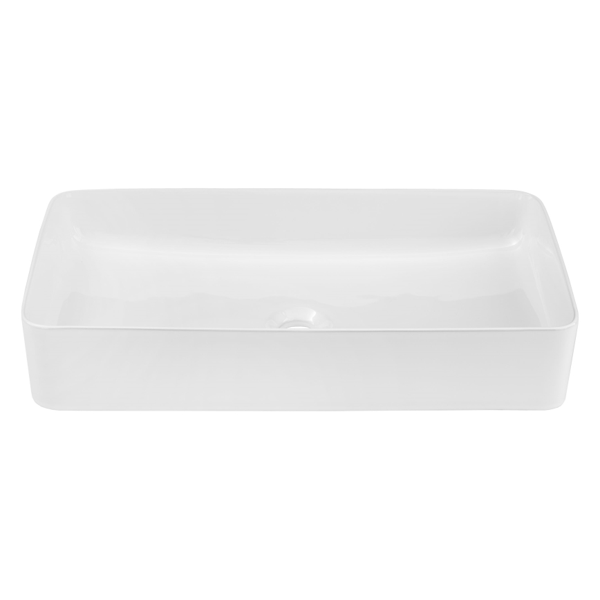 COMAD UM-6275 SLIM 60 WHITE DP - Раковина на столешницу SLIM 61x34 см керамика/блестящий белый
