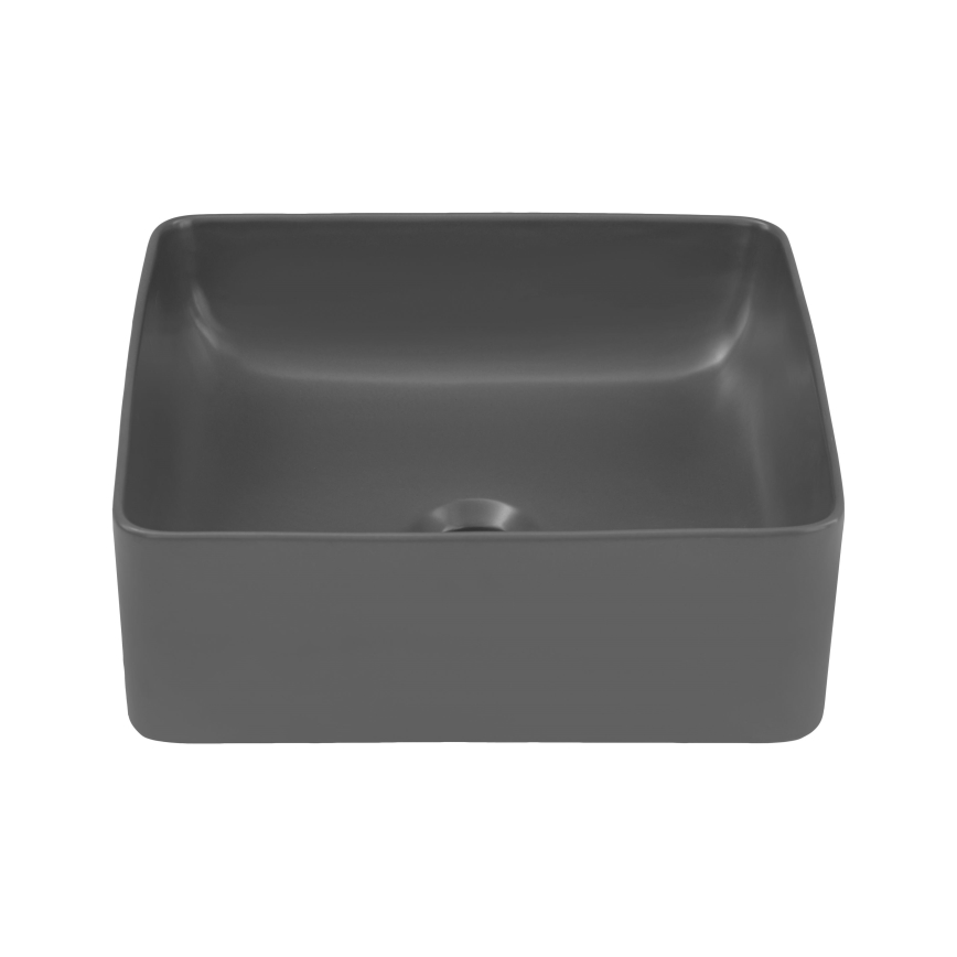 COMAD UM-6276 SLIM 40 GREY DP - Раковина на столешницу SLIM 37x37 см керамика/матовый серый
