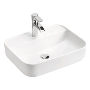 COMAD UM-6289 MAGIC 50 DP - Раковина на столешницу MAGIC 50x40 см керамика/блестящий белый