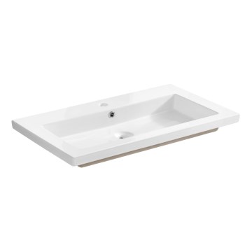 COMAD UM-8070 SPIRIT 80 DP - Встраиваемая раковина SPIRIT 46x81 см белая