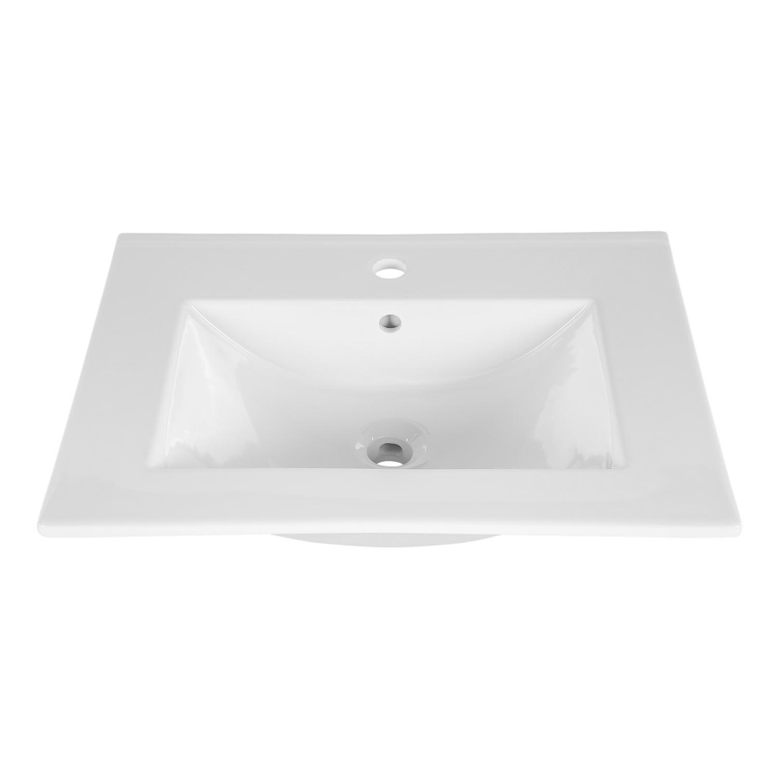 COMAD UM-CFP LAVA 60D - Вбудований умивальник LAVA 61x46 см кераміка/глянцевий білий