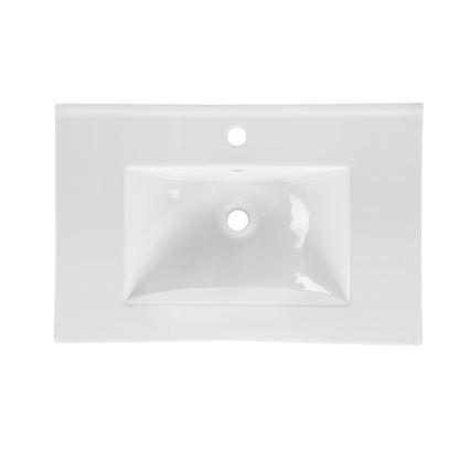 COMAD UM-CFP LAVA 60D - Врезной умывальник LAVA 61x46 см керамика/блестящий белый