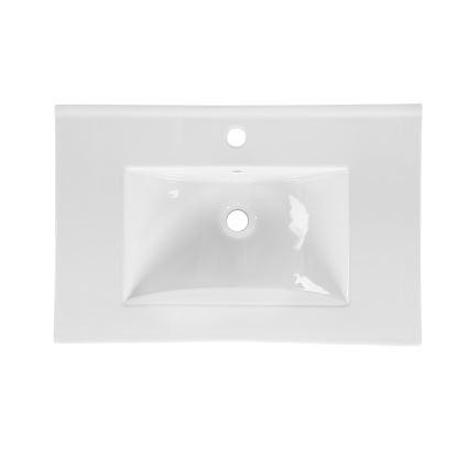 COMAD UM-CFP LAVA 80D DP - Встраиваемая раковина LAVA 46×81 см белая