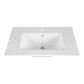 COMAD UM-CFP LAVA 80D - Встраиваемая раковина LAVA 81x46 см керамика/глянцево-белая