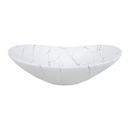 COMAD UN-LENA-MW17 - Раковина накладная LENA 61,5x36 см, керамика/матовый белый