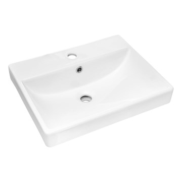 COMAD UN-RITA-GW-50 - Раковина на столешницу RITA 50x40 см керамика/блестящий белый