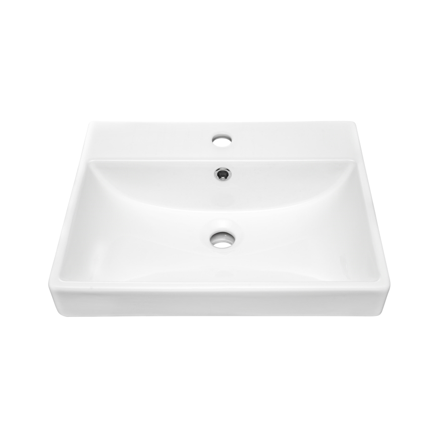 COMAD UN-RITA-GW-50 - Раковина на столешницу RITA 50x40 см керамика/блестящий белый