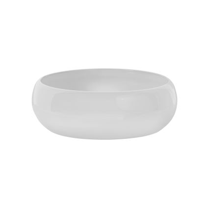 COMAD UN-WIKI-SW - Умивальник накладний (на стільницю) WIKI діаметр 36 см кераміка/глянцевий білий