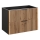 COMAD XILO BLACK WOTAN 82-80-D-2S - Тумба під умивальник XILO 57x80,2 cm чорна/дуб wotan